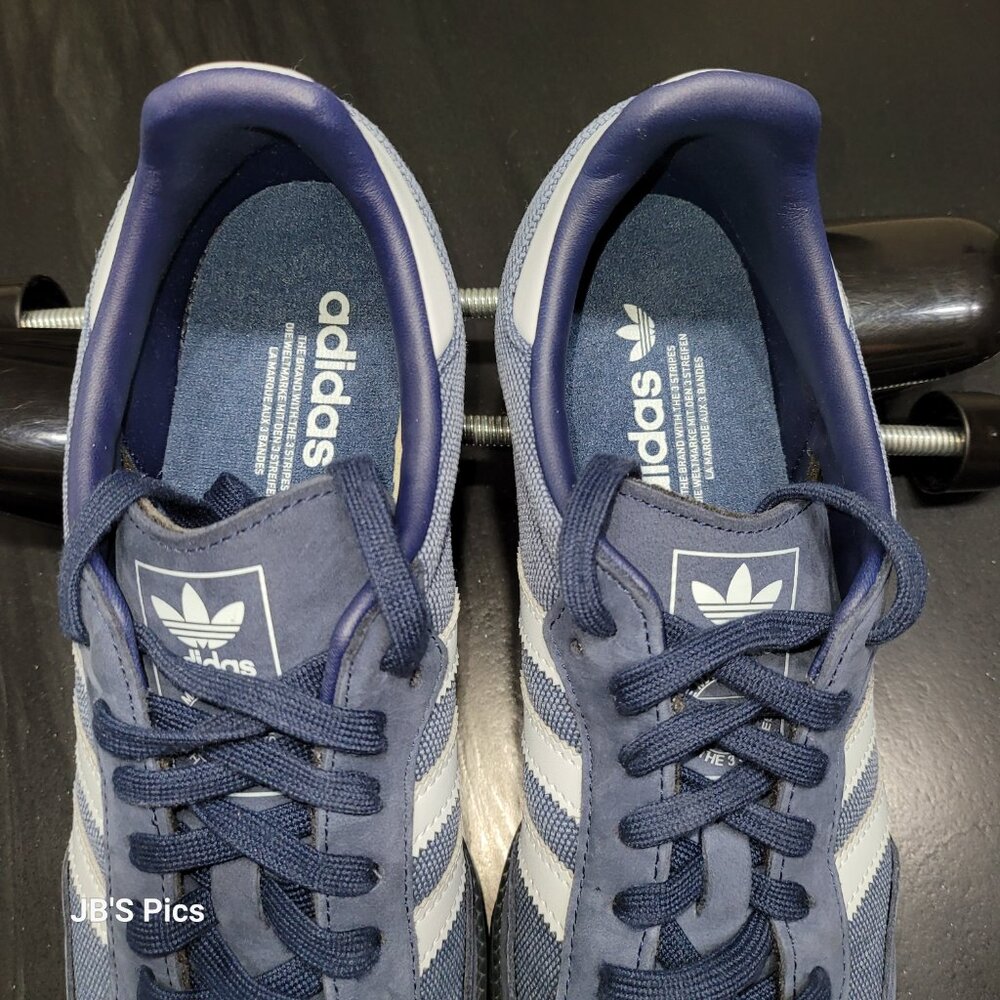Adidas Samba Originals Men's OG Preloved Ink Halo Blue Indigo ID1454 - Picture 6 of 14